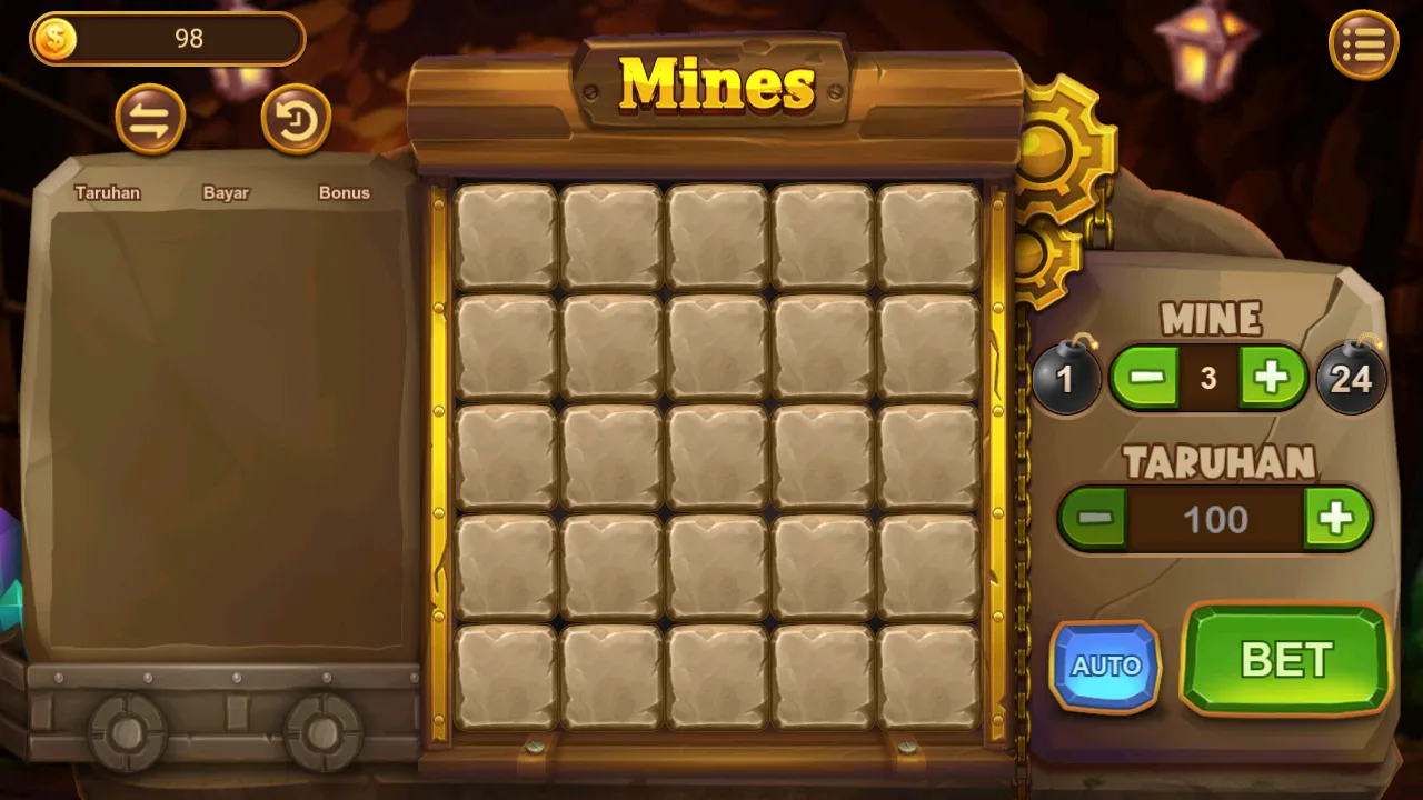 Fitur MOD Mines Higgs